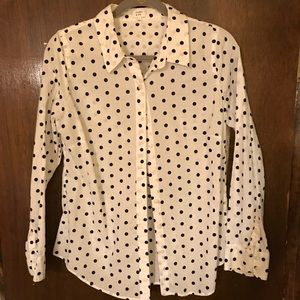 🔴Last Chance - Crown & Ivy Cotton Blouse